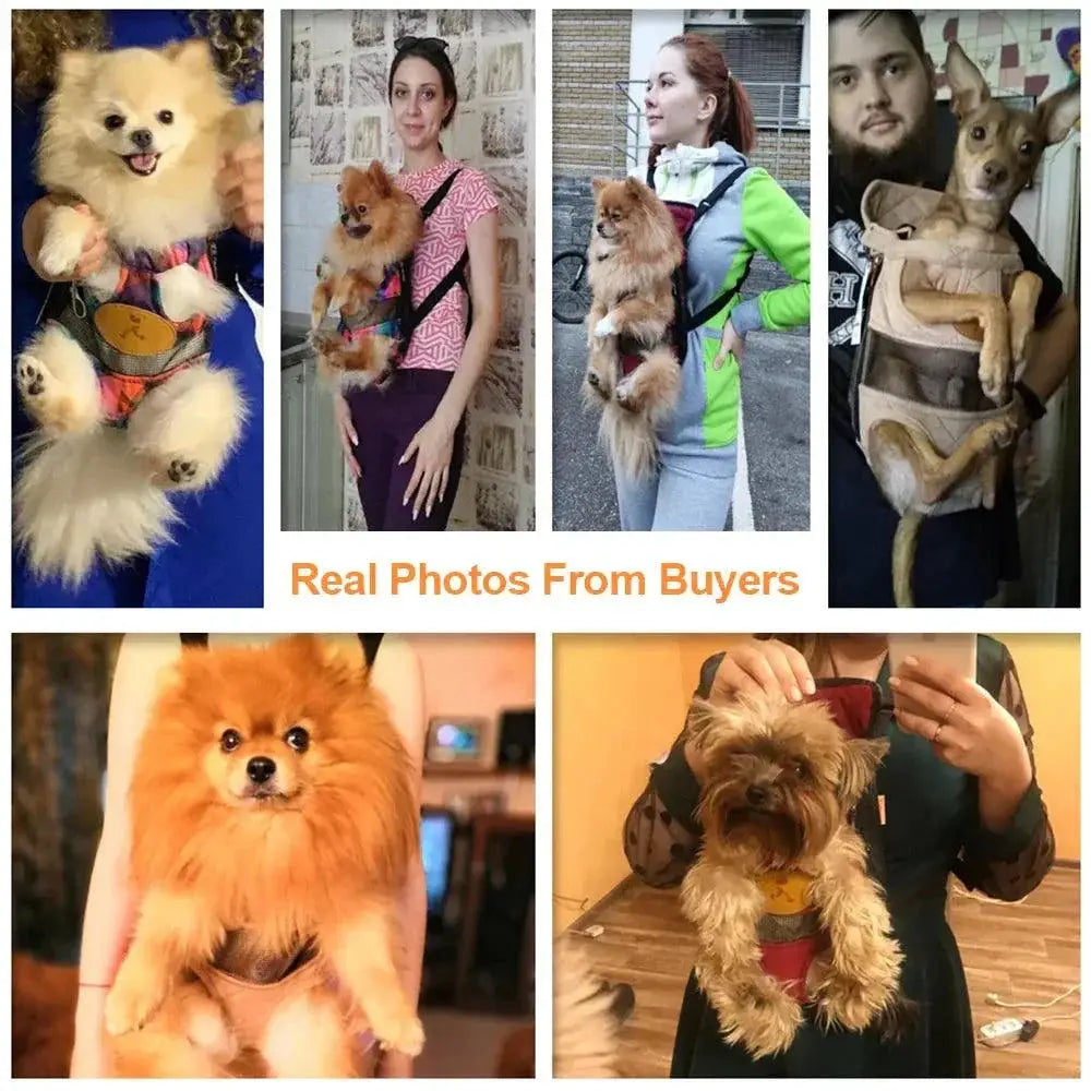 Hoopet Dog Carrier Backpack Travel Bag for Small Pets