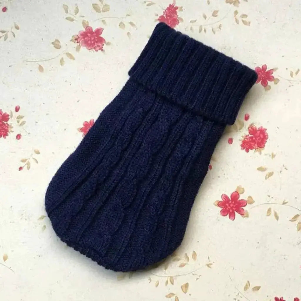 Winter Warmth Pet Sweater for Walks — product view 10