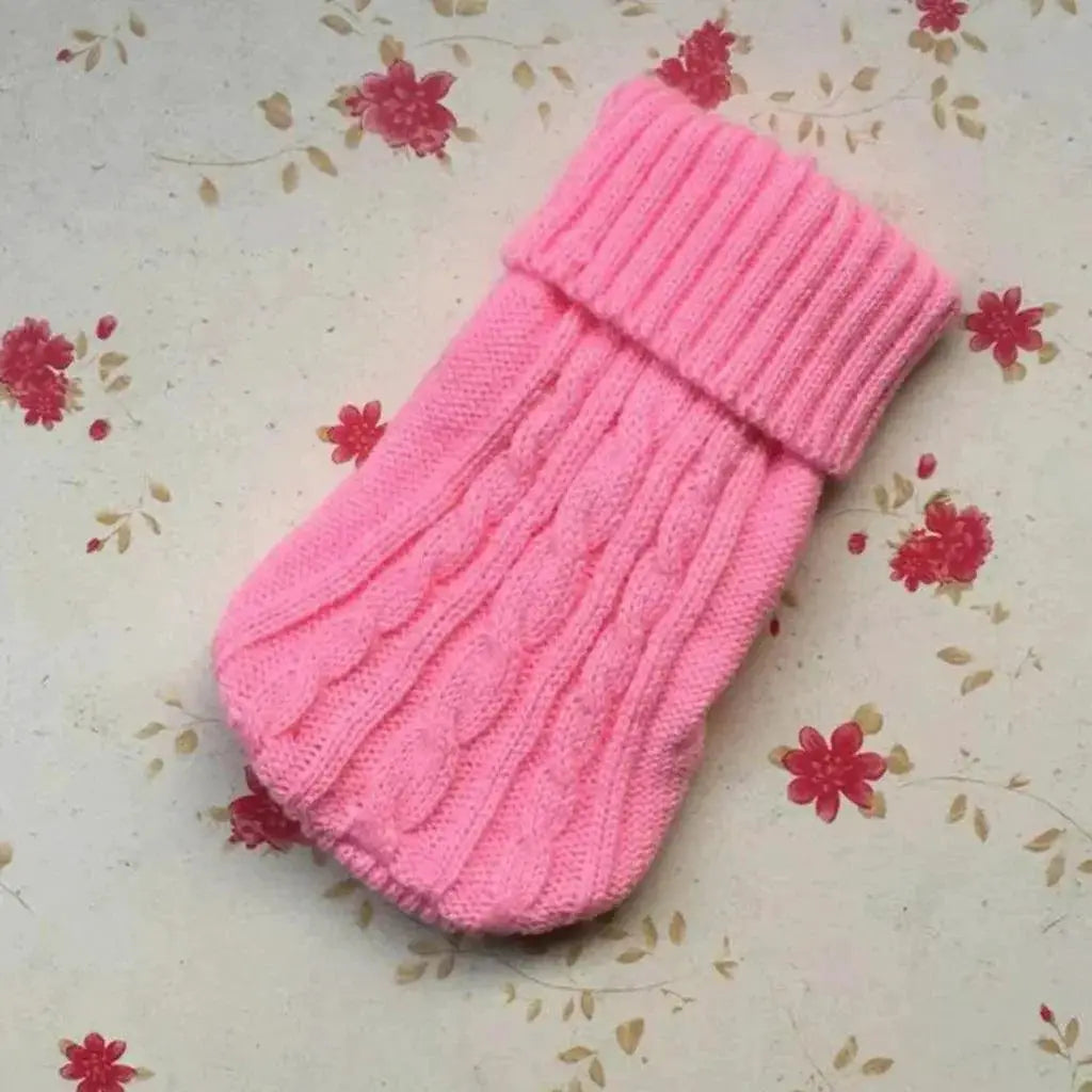 Winter Warmth Pet Sweater for Walks — product view 12
