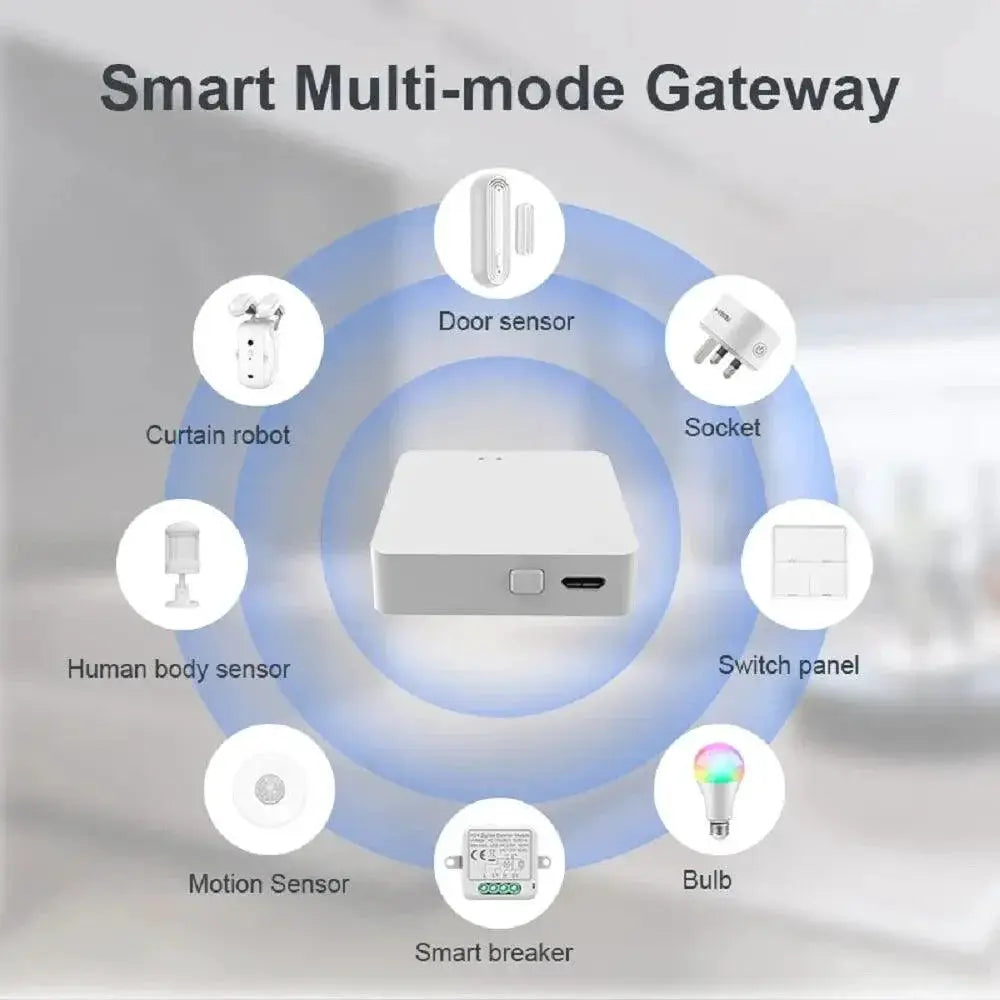 Smart Home Gateway Hub ZigBee Bluetooth Alexa Google Home