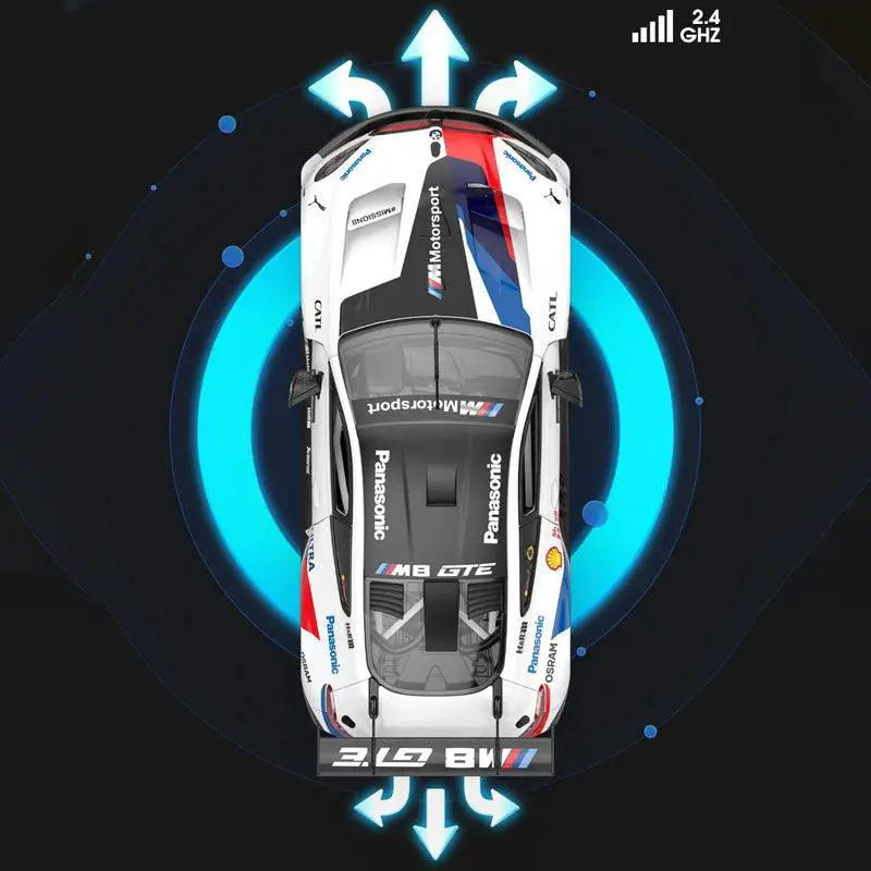 BMW M8 GTE Luxury RC Racing Car Kit 1 To 18 Scale Model