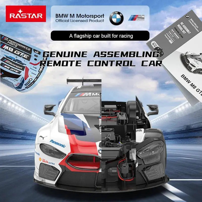 BMW M8 GTE Luxury RC Racing Car Kit 1 To 18 Scale Model