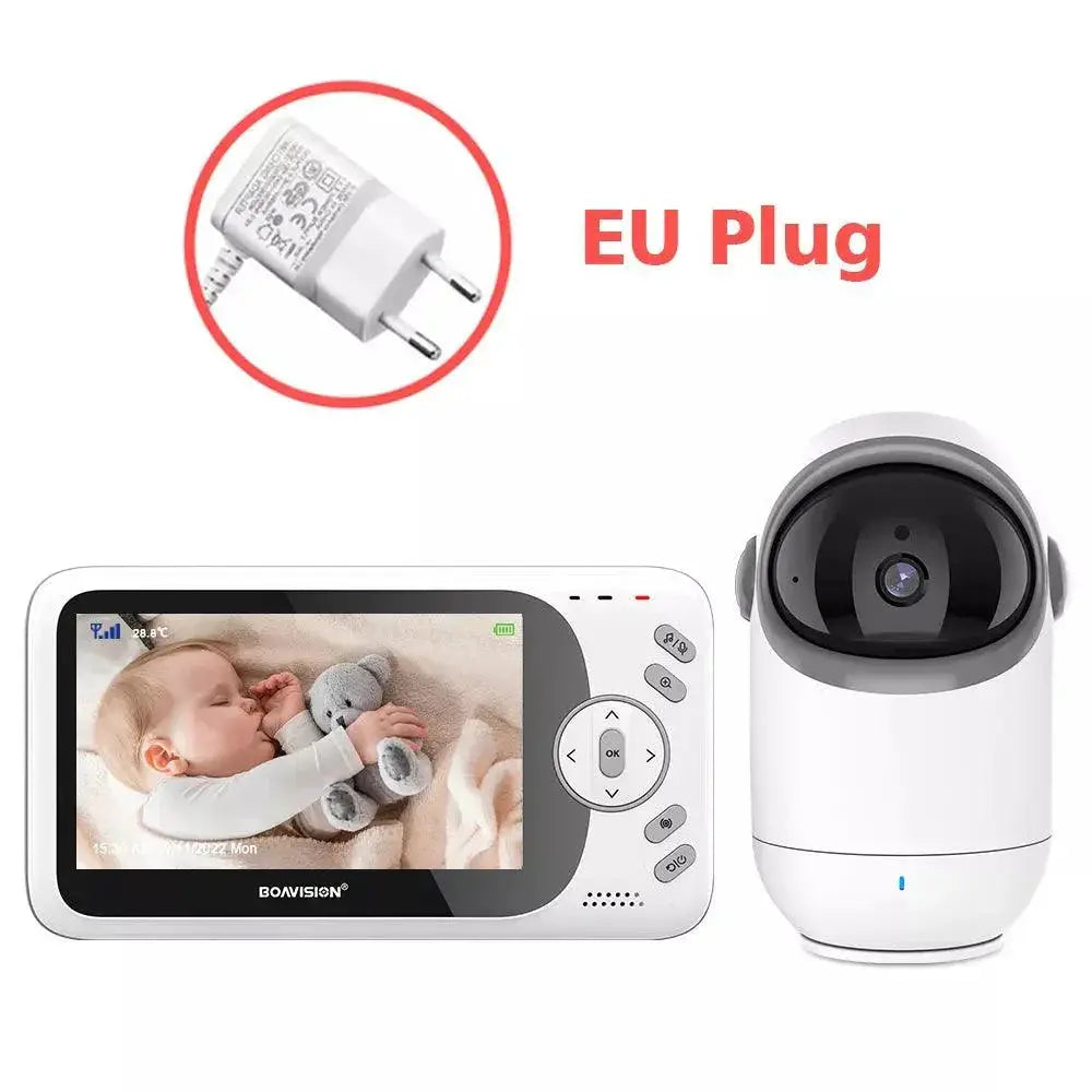 4.3 Inch Wireless Baby Monitor With Remote Pan Tilt Camera