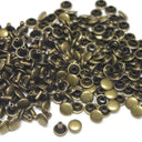 Metal Double Cap Rivets Studs For Leather Craft Projects