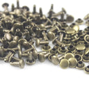 Metal Double Cap Rivets Studs For Leather Craft Projects