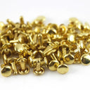 Metal Double Cap Rivets Studs For Leather Craft Projects