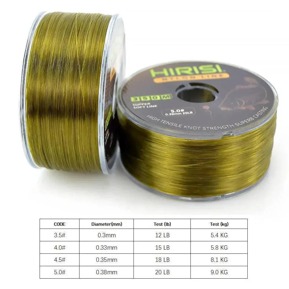 Japanese Monofilament Nylon Carp Fishing Line For Big Fish