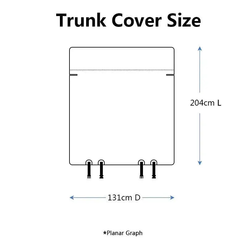 Pet Car Seat Cover Waterproof Trunk Protector for Dogs
