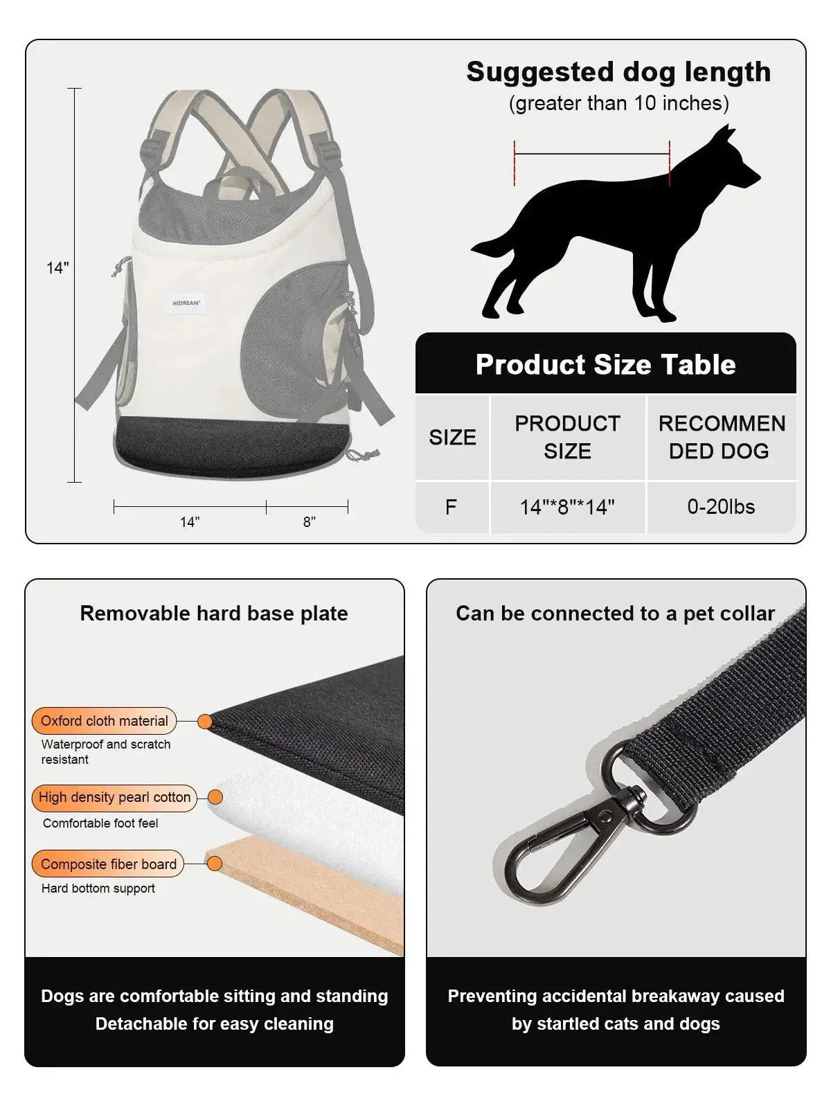 PawVoyage Puppy Kitten Travel Sling Front Carrier Bag