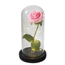 Enchanted Galaxy Rose Glass Dome Eternal Love Gift Deluxe