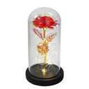 Enchanted Galaxy Rose Glass Dome Eternal Love Gift Deluxe