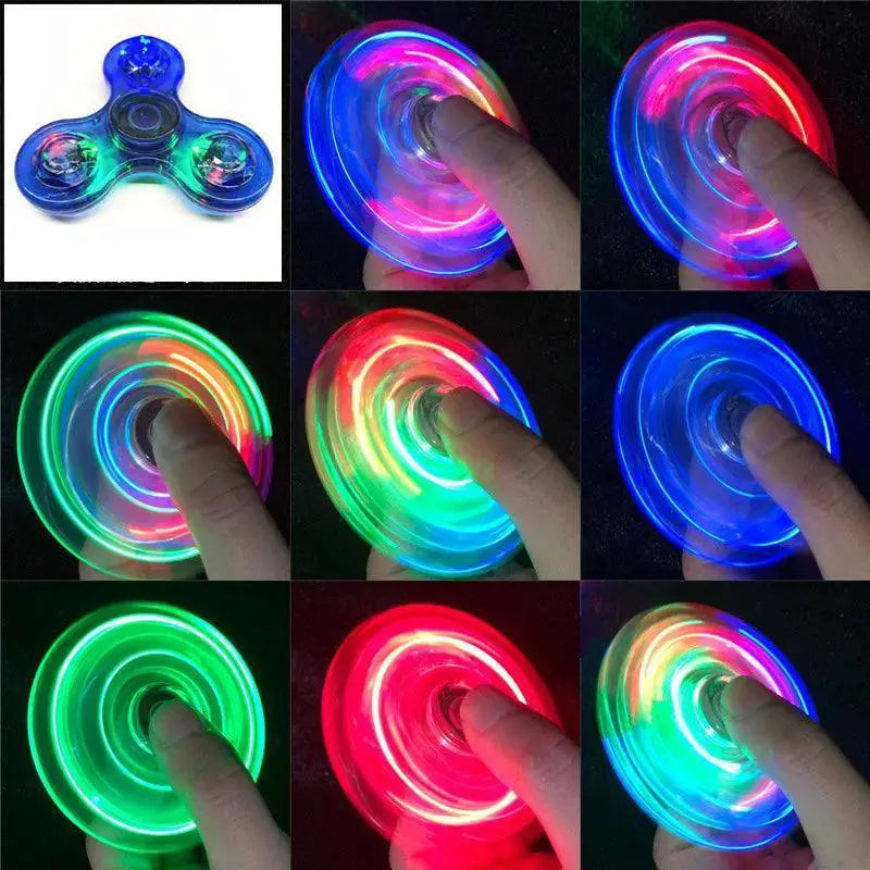 LED Fidget Spinner For Focus And Stress Relief Fun