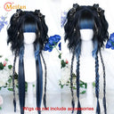 Bold Color Lolita Wig for Cosplay Fans