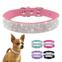 Crystal Rhinestone Dog Collar Glam Jewels for Stylish Pets