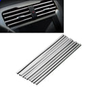Car Air Outlet Decor Strips Ten Piece Set For Interior Trim