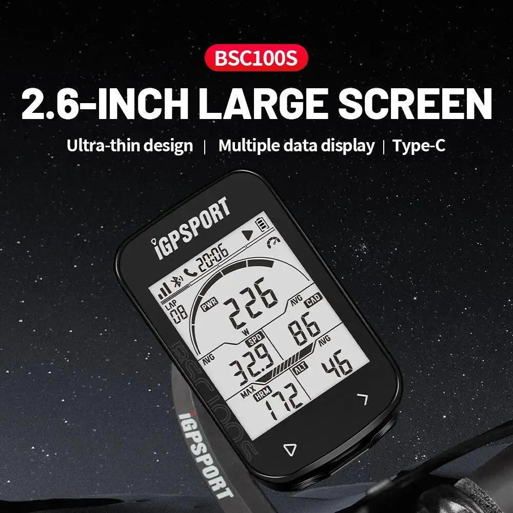 IGPSPORT BSC100S Wireless Cycling Speedometer For Every Ride