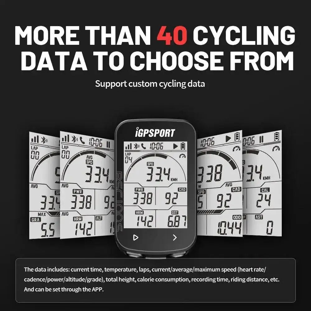 IGPSPORT BSC100S Wireless Cycling Speedometer For Every Ride