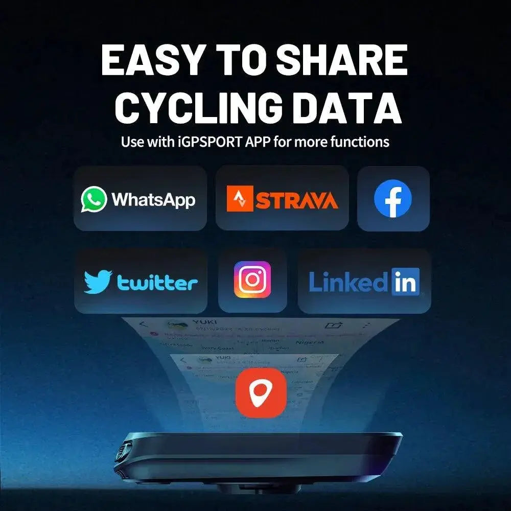 IGPSPORT BSC100S Wireless Cycling Speedometer For Every Ride