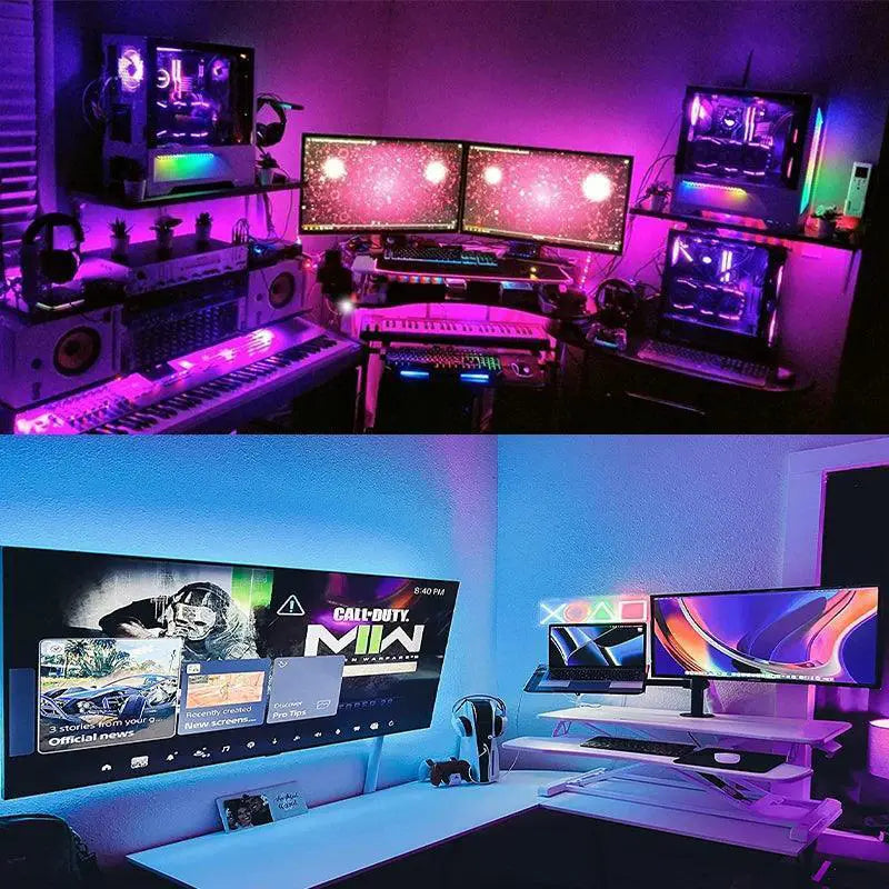 LED Strip Lights With Customizable RGB Colors For Your Space