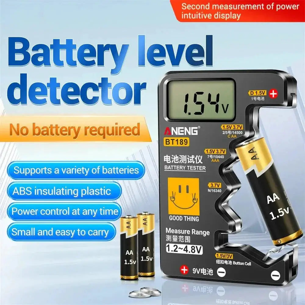 Ultra Small Battery Tester With LCD Display For Power Banks