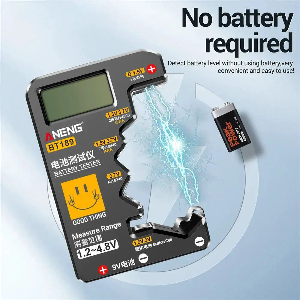 Ultra Small Battery Tester With LCD Display For Power Banks