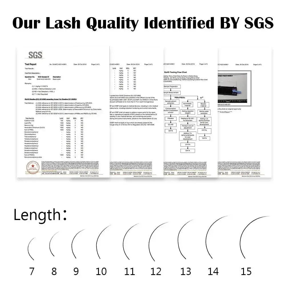 Luxury Soft Faux Mink Eyelash Extensions Easy Application