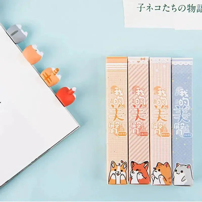 Cute Animal Bookmarks Spark Joy in Kids Reading Fun