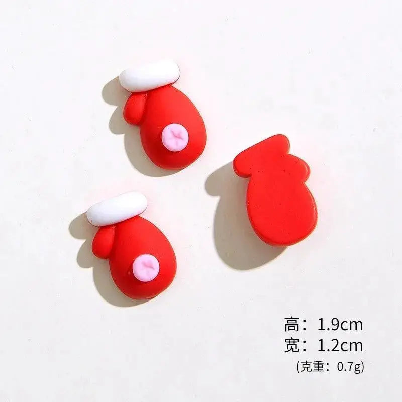 Cute Christmas Resin Figurine Kit With 20 Miniatures