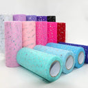 Sparkling Sequin Tulle Roll For Glamorous Weddings Decor