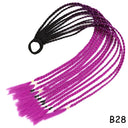 Girls Easy Rainbow Ponytail Extension