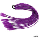 Girls Easy Rainbow Ponytail Extension