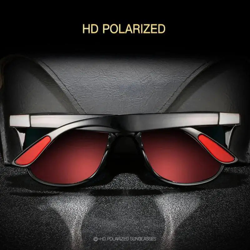 Square Polarized Sunglasses for Men and Women Set Outdoor