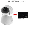 1080P WiFi PTZ Security Camera With Night Vision Features