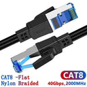 Hyper-Speed Cat8 Cable for Gaming PCs