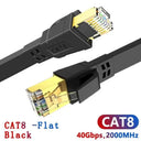 Hyper-Speed Cat8 Cable for Gaming PCs