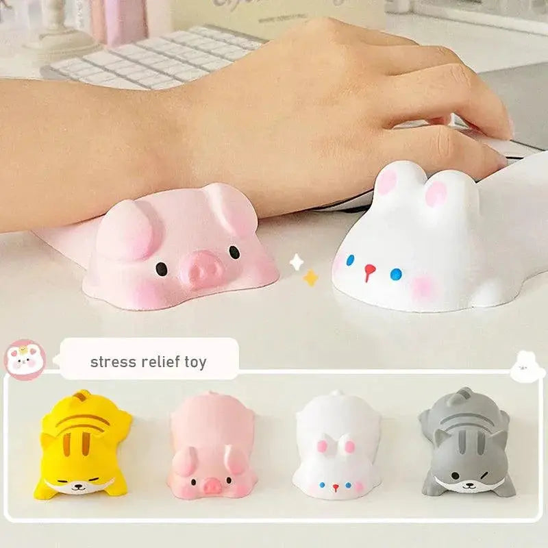 Cute Mouse Pad Wrist Rest Ergonomic Arm Support For Desk