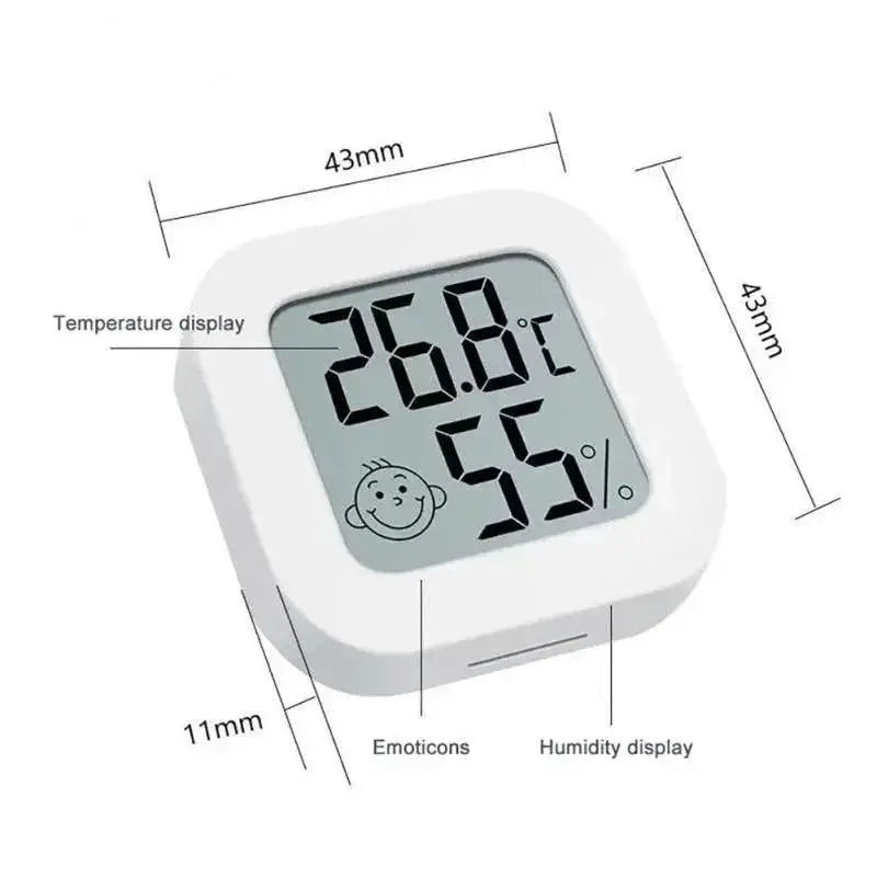 LCD Digital Thermometer Hygrometer Air Comfort Indicator