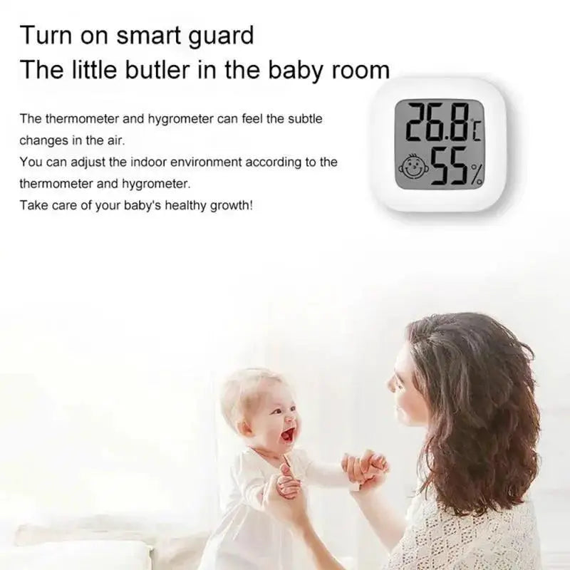 LCD Digital Thermometer Hygrometer Air Comfort Indicator