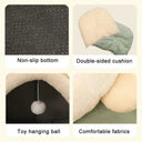Cat Owner's Cozy Cat Bed for Quiet Naps