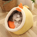 Cat Owner's Cozy Cat Bed for Quiet Naps
