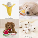 Durable Plush Dog Toy for Small Chewers