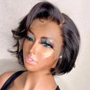 Remy Hair Lace Front Wig For Women Daily