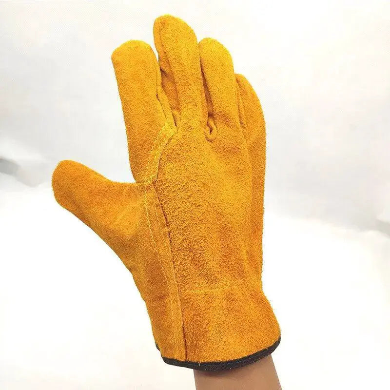 Cowhide Welding Work Gloves for Heavy Duty Tasks and Safety