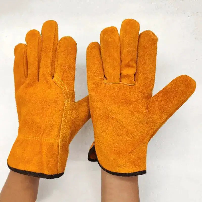 Cowhide Welding Work Gloves for Heavy Duty Tasks and Safety
