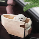 Portable Pet Car Seat Protector and Bed for Small Dogs