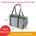 Portable Pet Car Seat Protector and Bed for Small Dogs