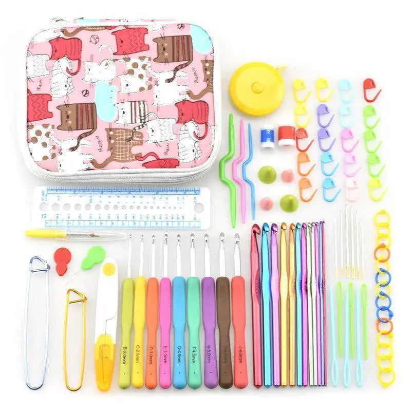 Crochet And Knitting Kit Storage Case For Creative Projects
