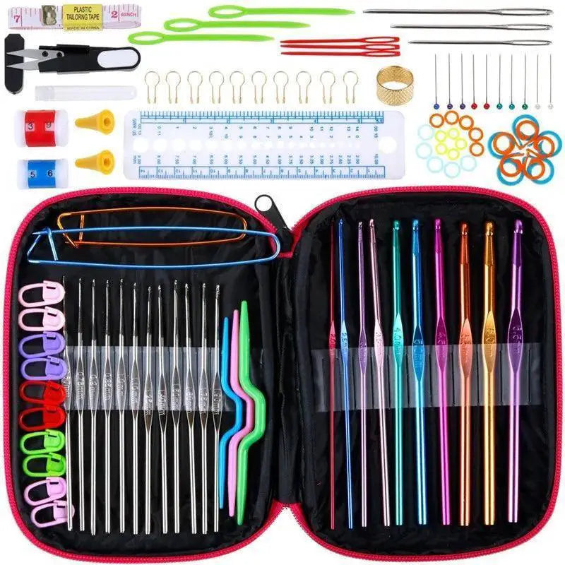 Crochet And Knitting Kit Storage Case For Creative Projects