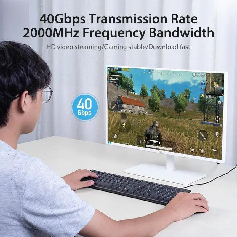 Vention Cat8 Ethernet Cable Lightning Fast 40Gbps