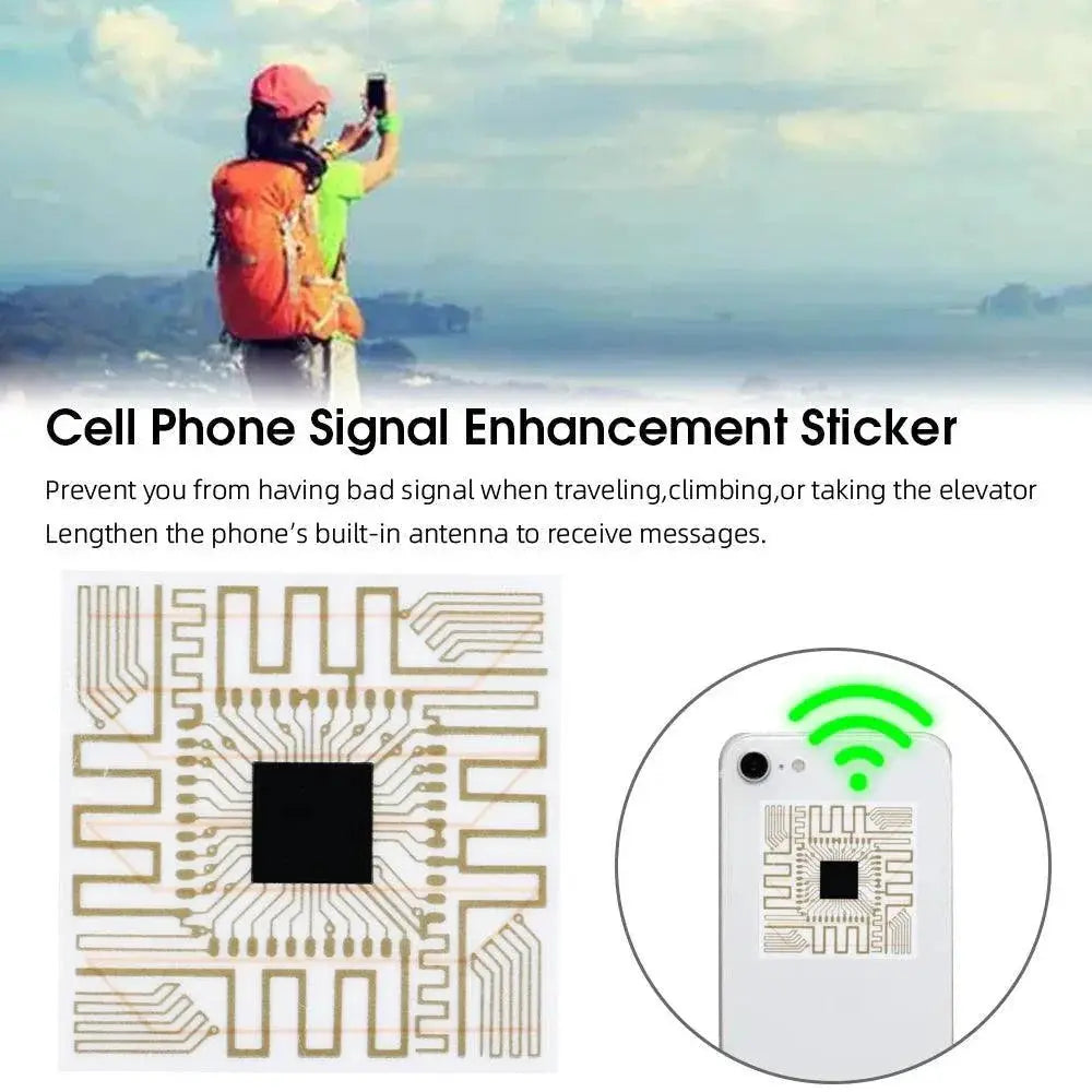 Enhanced Signal Booster Sticker Outdoor Signal Strength